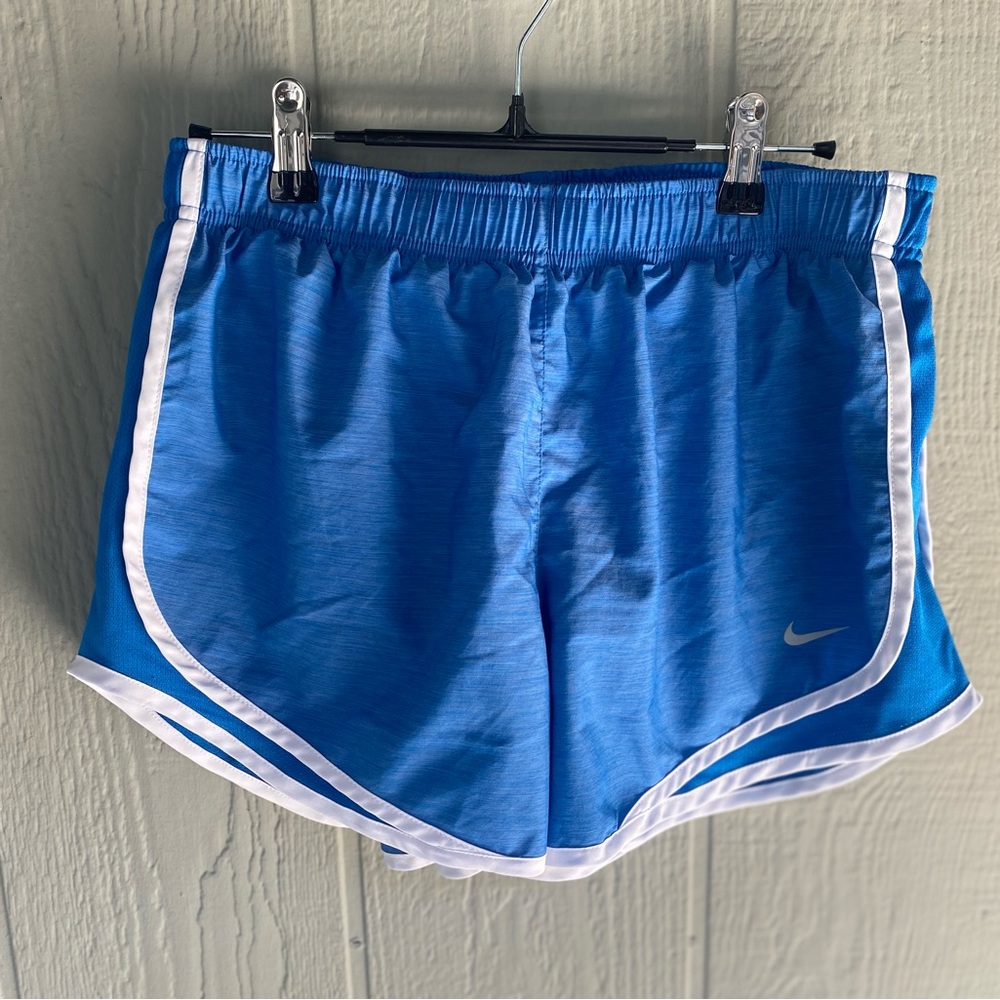 Nike DriFit Drawstring Running Shorts Blue L